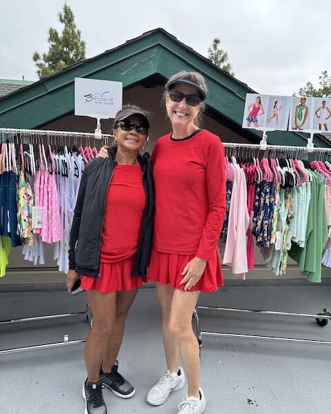 138522m long sleeve top red mesh