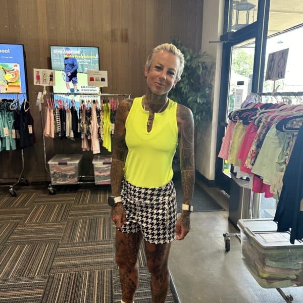 115317m notch front tank lemonade mesh