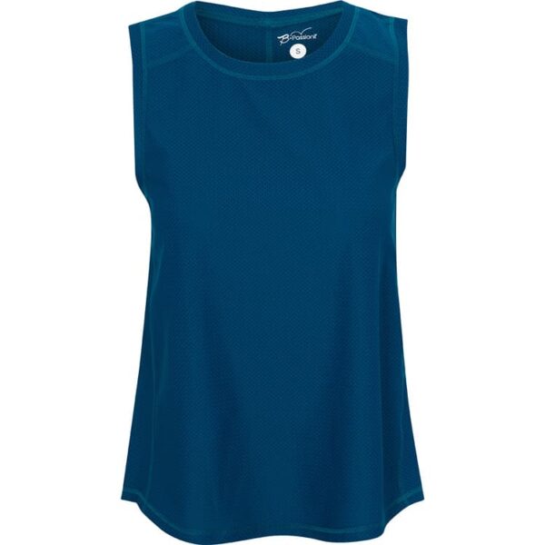 Cruise Scoop Neck Tank Racer Blue Mesh