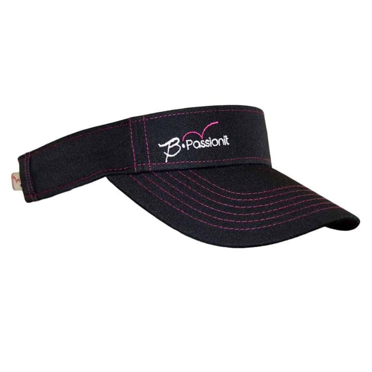 BPassionit Logo Visor - Black - Image 2