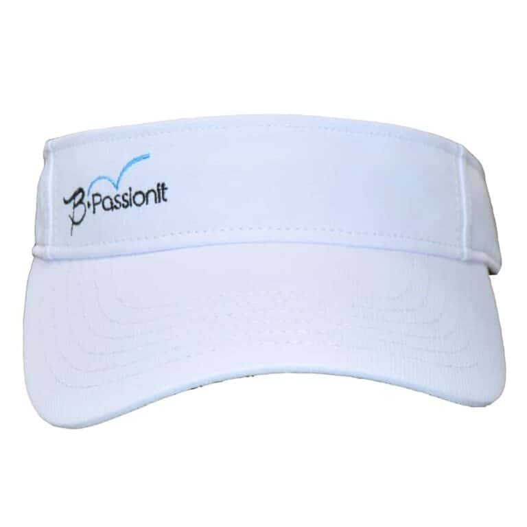 BPassionit Logo Visor - White - Image 5