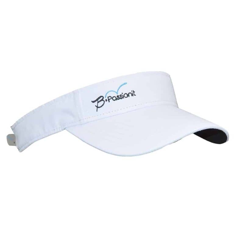 BPassionit Logo Visor - White - Image 3