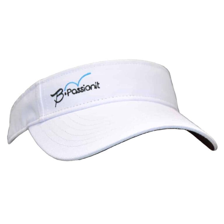 BPassionit Logo Visor - White - Image 2