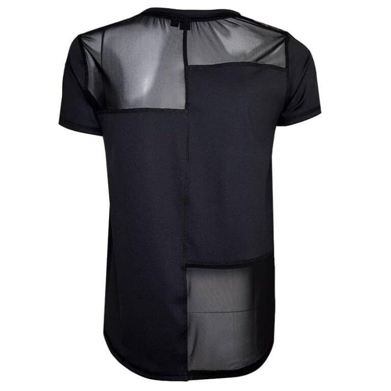 Glide Short Sleeve Top Black - Image 2