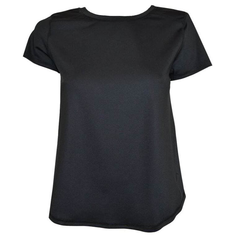 Glide Short Sleeve Top Black - Image 3