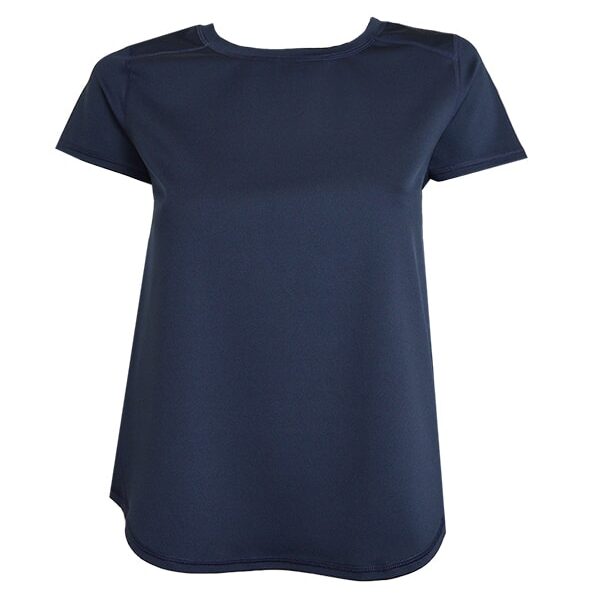 Glide Short Sleeve Top Navy Blue