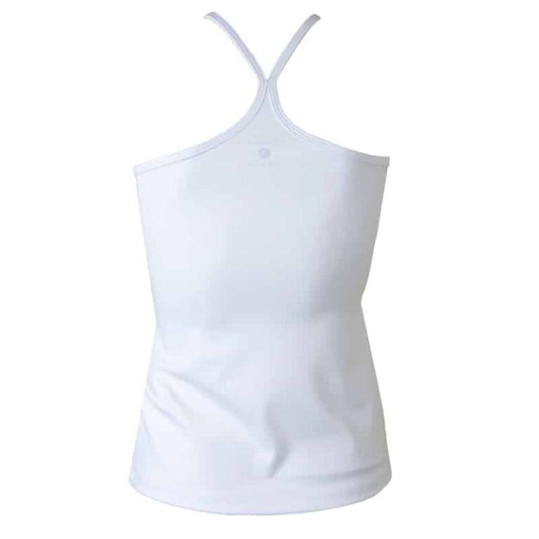 Skim T-Back Tank White - Image 3