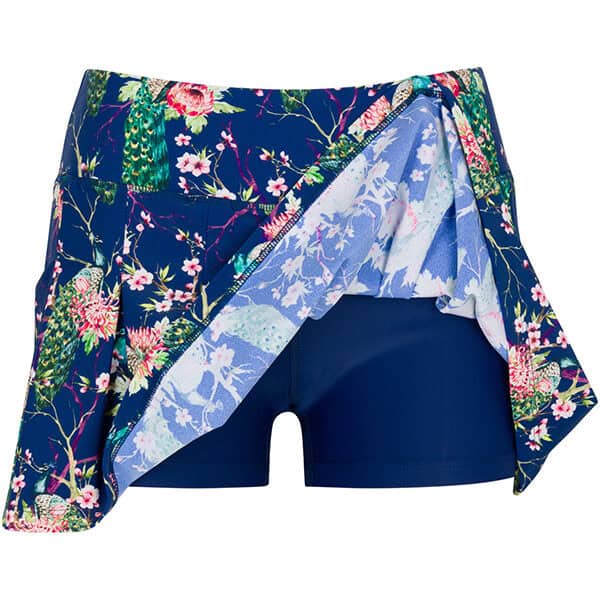 616824 pleated skirt flower garden