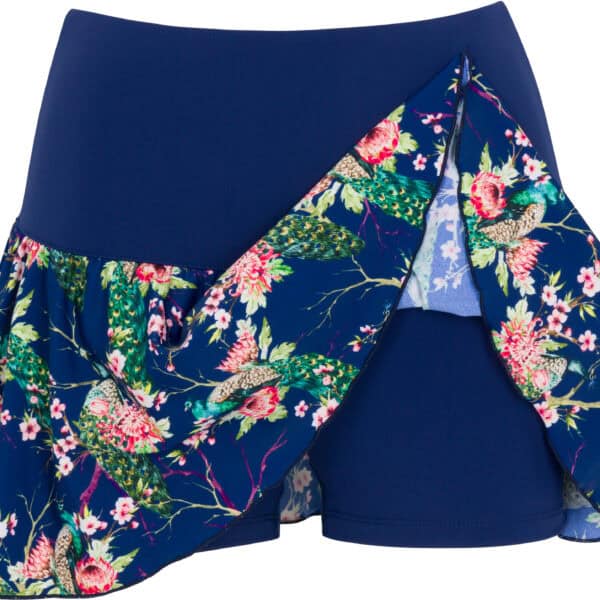 flounce garden ruffle skirt