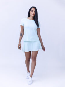 glide short sleeve top icicle