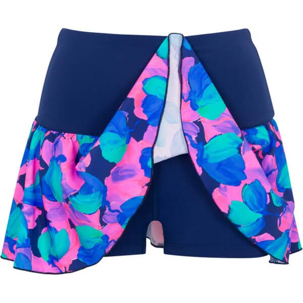 flounce flower rush skirt