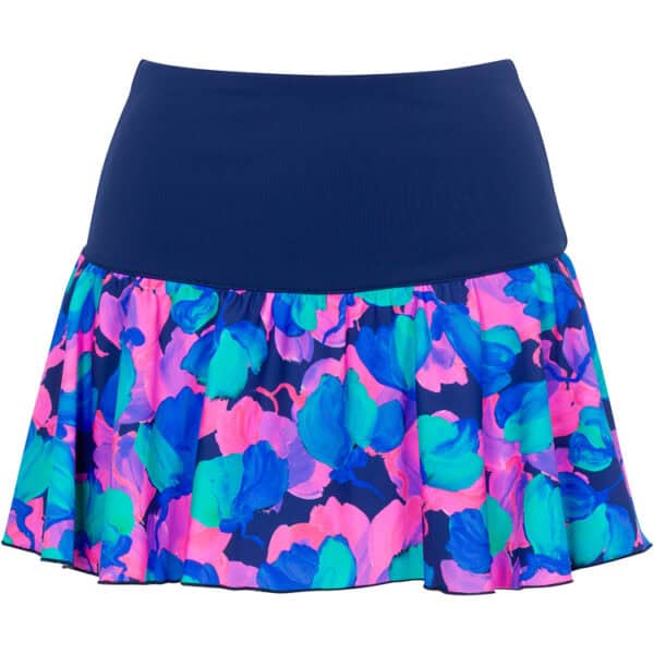 flounce flower rush skirt
